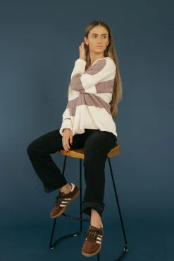 J.NNA Sweaters<Adrienne Sweater-Desert Taupe