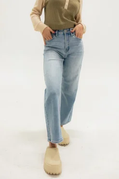 Just Panmaco Bottoms|Denim<Alissa Denim-Light