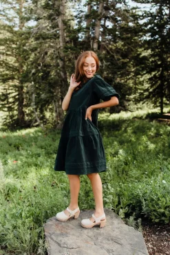 Dongguan Huoyoung Apparel Co Maternity Friendly|Dresses<Ames Dress-Forest