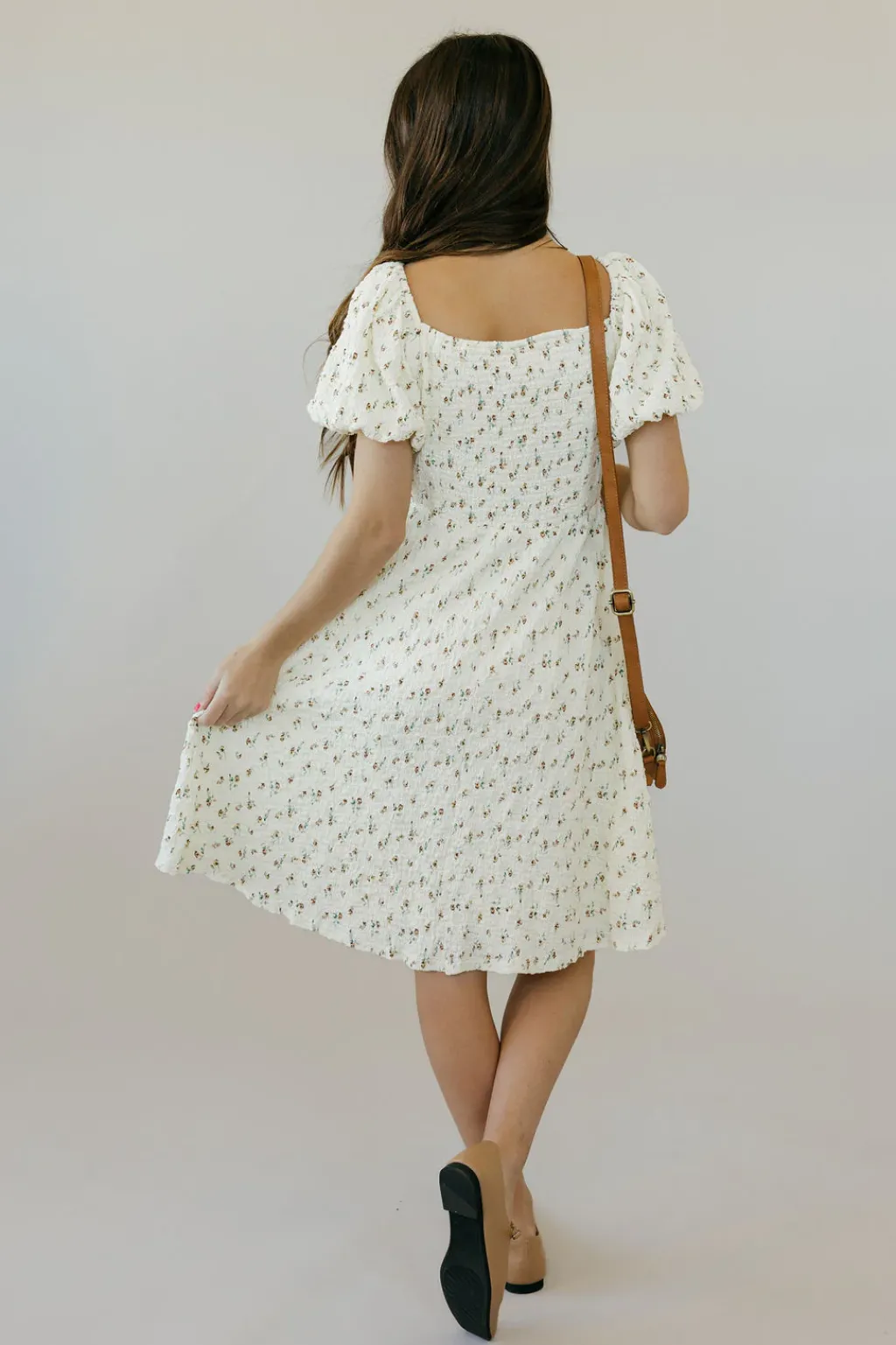 Tea N Rose Maternity Friendly|Dresses<Annabelle Dress-Cream Floral