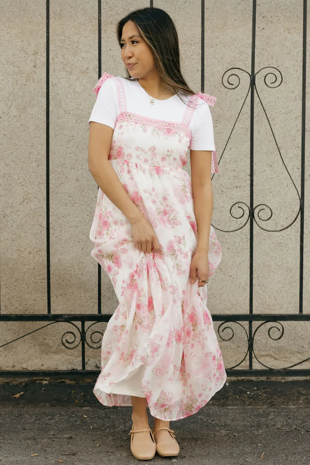 Mine and E&M Maternity Friendly|Maxi Dresses<Ashlee Dress- Floral