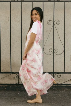 Mine and E&M Maternity Friendly|Maxi Dresses<Ashlee Dress- Floral