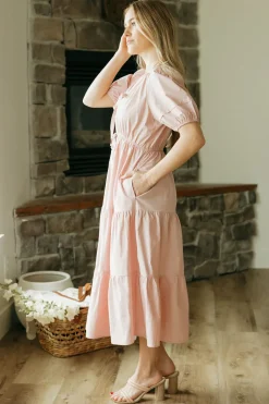 Rivir Maternity Friendly|Bridesmaid's Dresses<Avelynn Dress-Blush