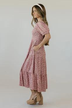Elloh Midi Dresses<Baylor Dress-