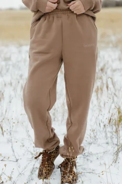 Tea N Rose Bottoms<Believer Joggers-Cocoa