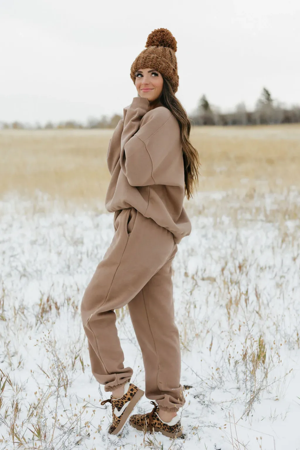 Tea N Rose Bottoms<Believer Joggers-Cocoa