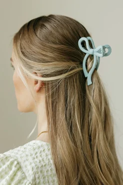 Ali Express Hair<Bow Claw Clip-