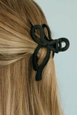 Ali Express Hair<Bow Claw Clip-