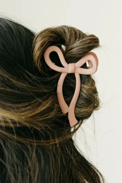 Ali Express Hair<Bow Claw Clip-