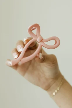 Ali Express Hair<Bow Claw Clip-