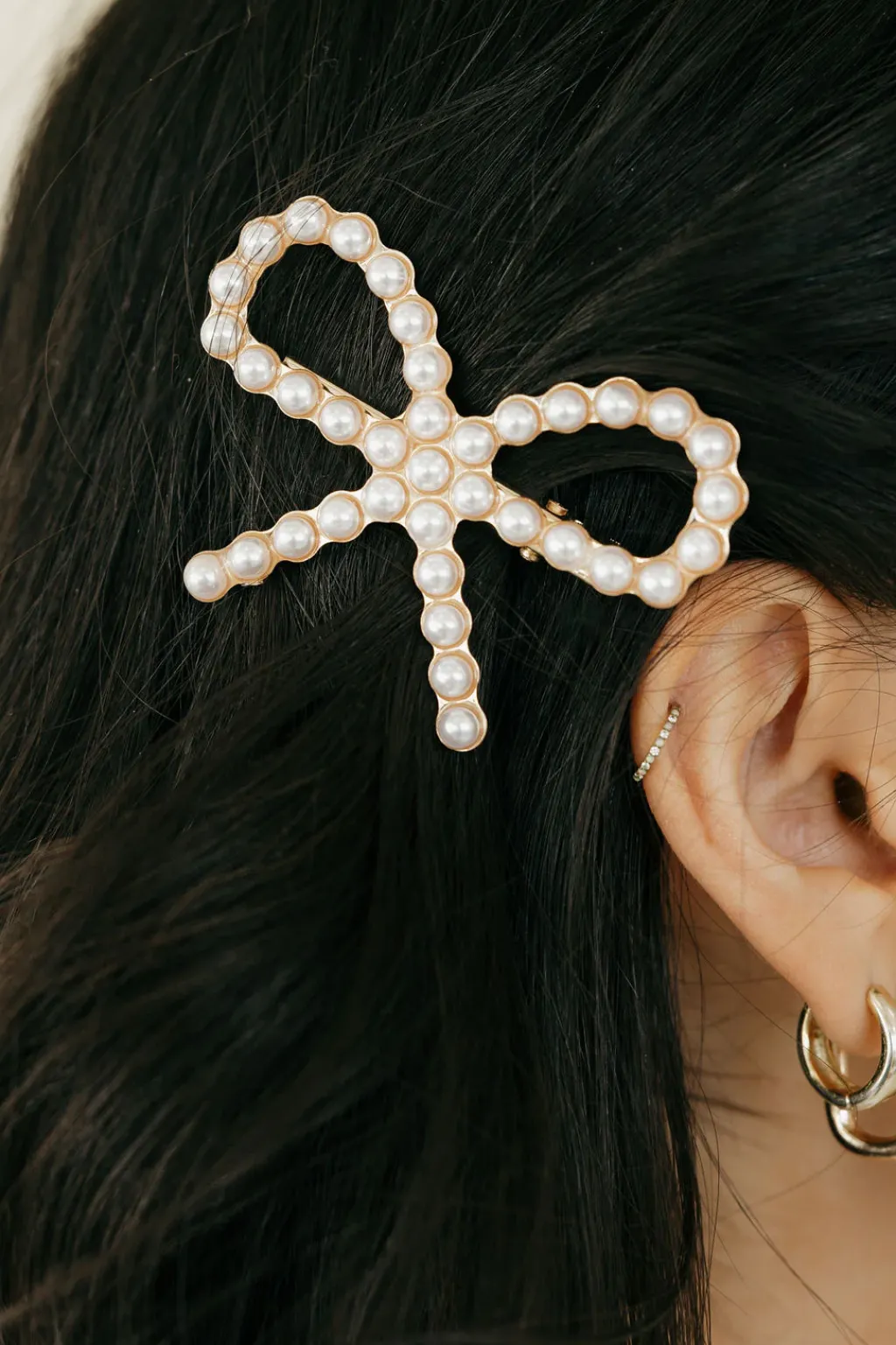 Ali Express Hair<Bow Hairpin-