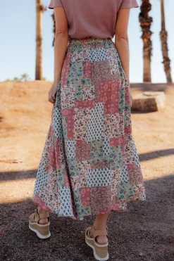 Aemi & Co. Skirts<Bradyn Skirt-Mint/Pink