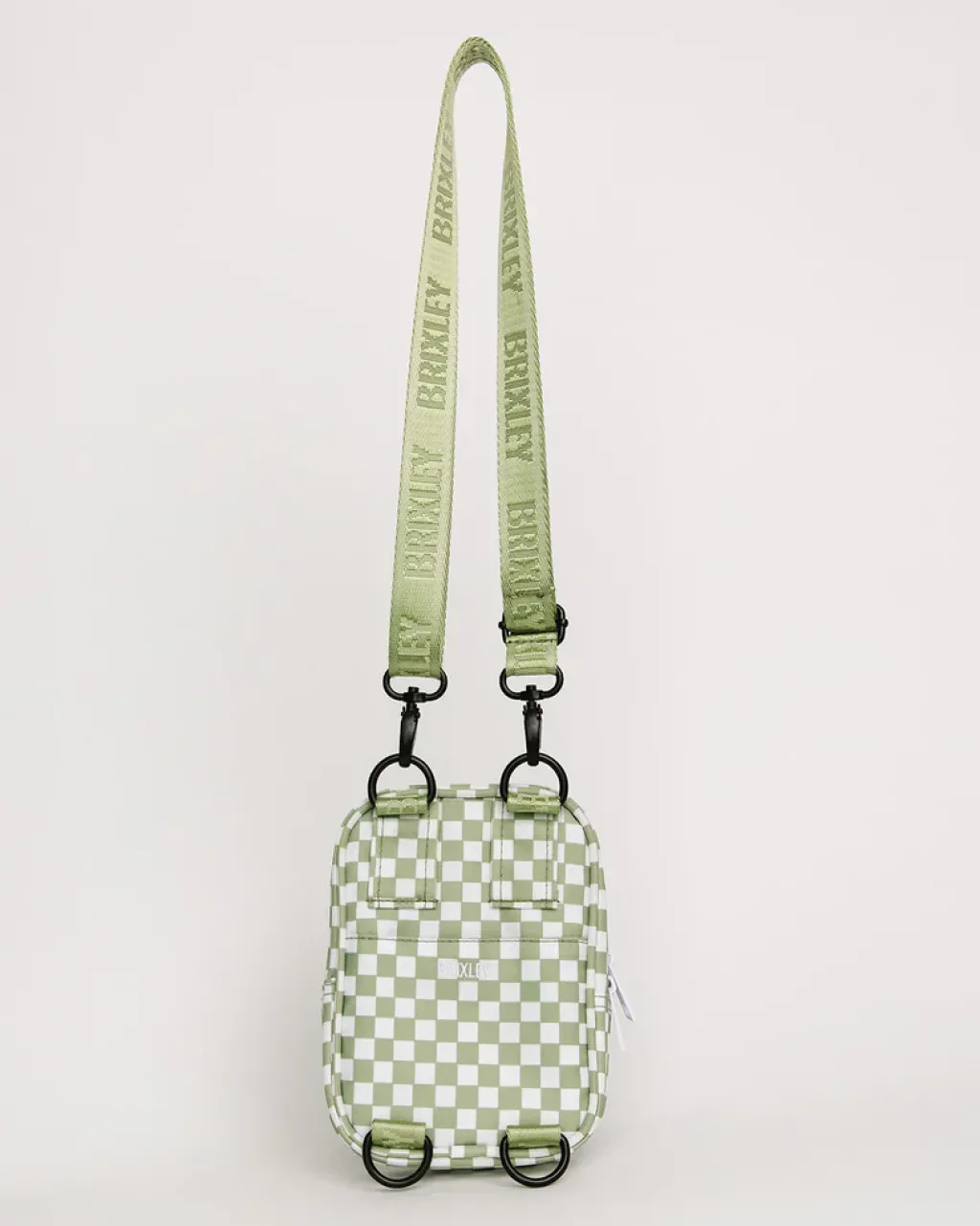 Brixley Bags<Crossbody Sling-Green Checkered
