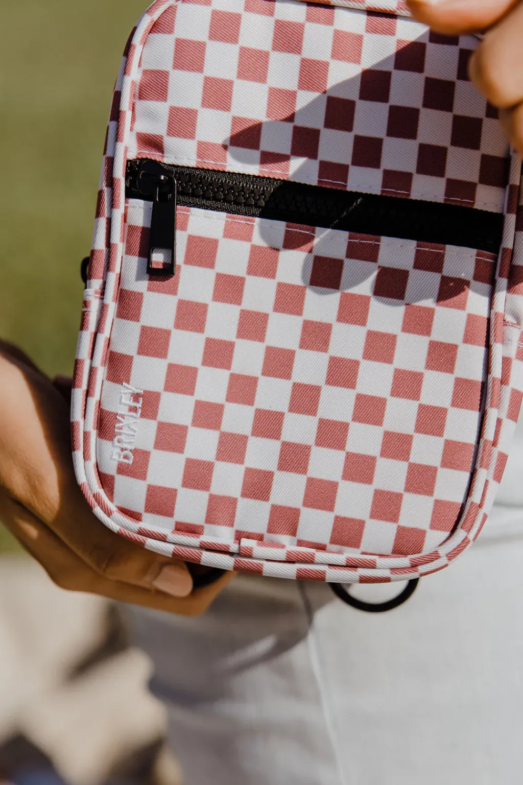 Brixley Bags<Crossbody Sling-Pink Checkmate