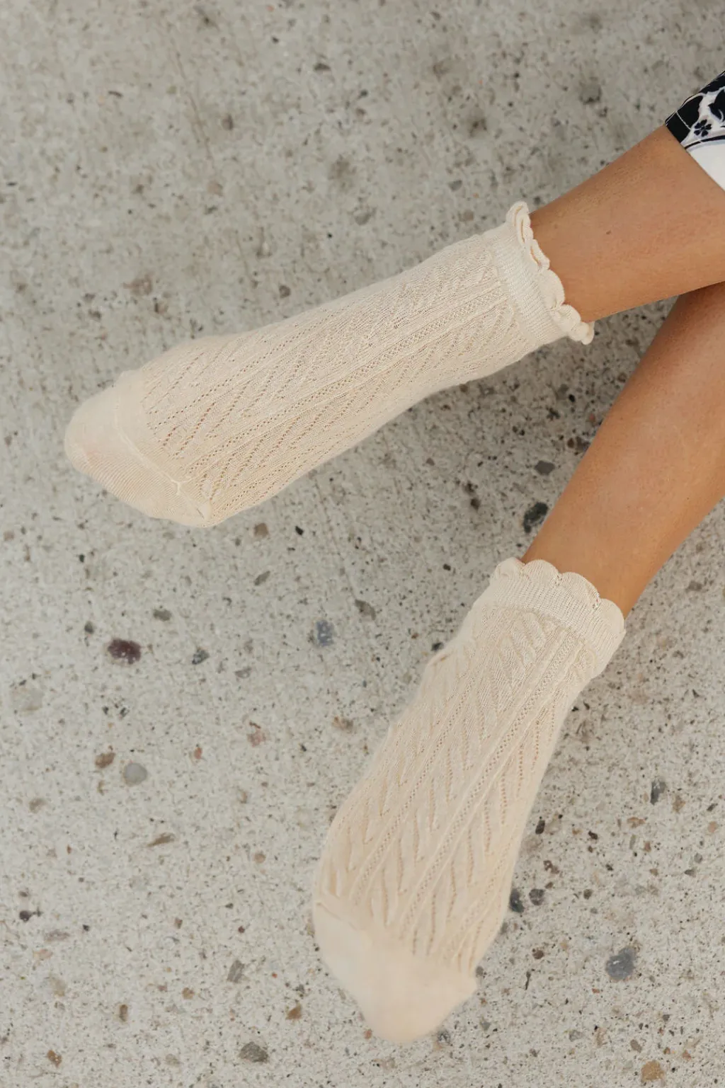 Faire Socks<Cable Knit Twist Socks-