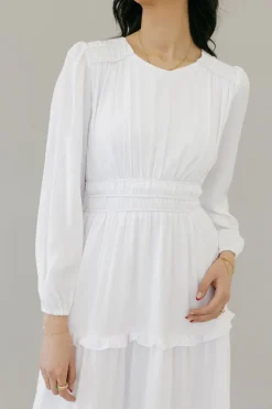 Tea N Rose White Collection|Wedding<Calabran Dress-