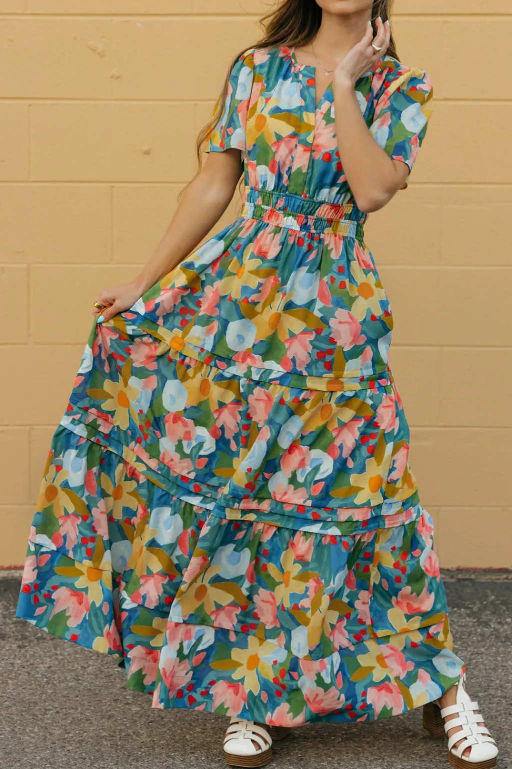 Dongguan Huoyoung Apparel Co Dresses|Maternity Friendly<Caribbean Dress- Multi