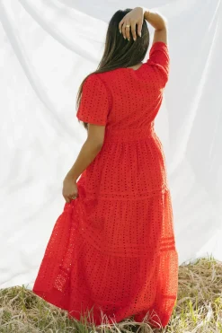 Dongguan Huoyoung Apparel Co Dresses|Maternity Friendly<Caribbean Dress- Eyelet