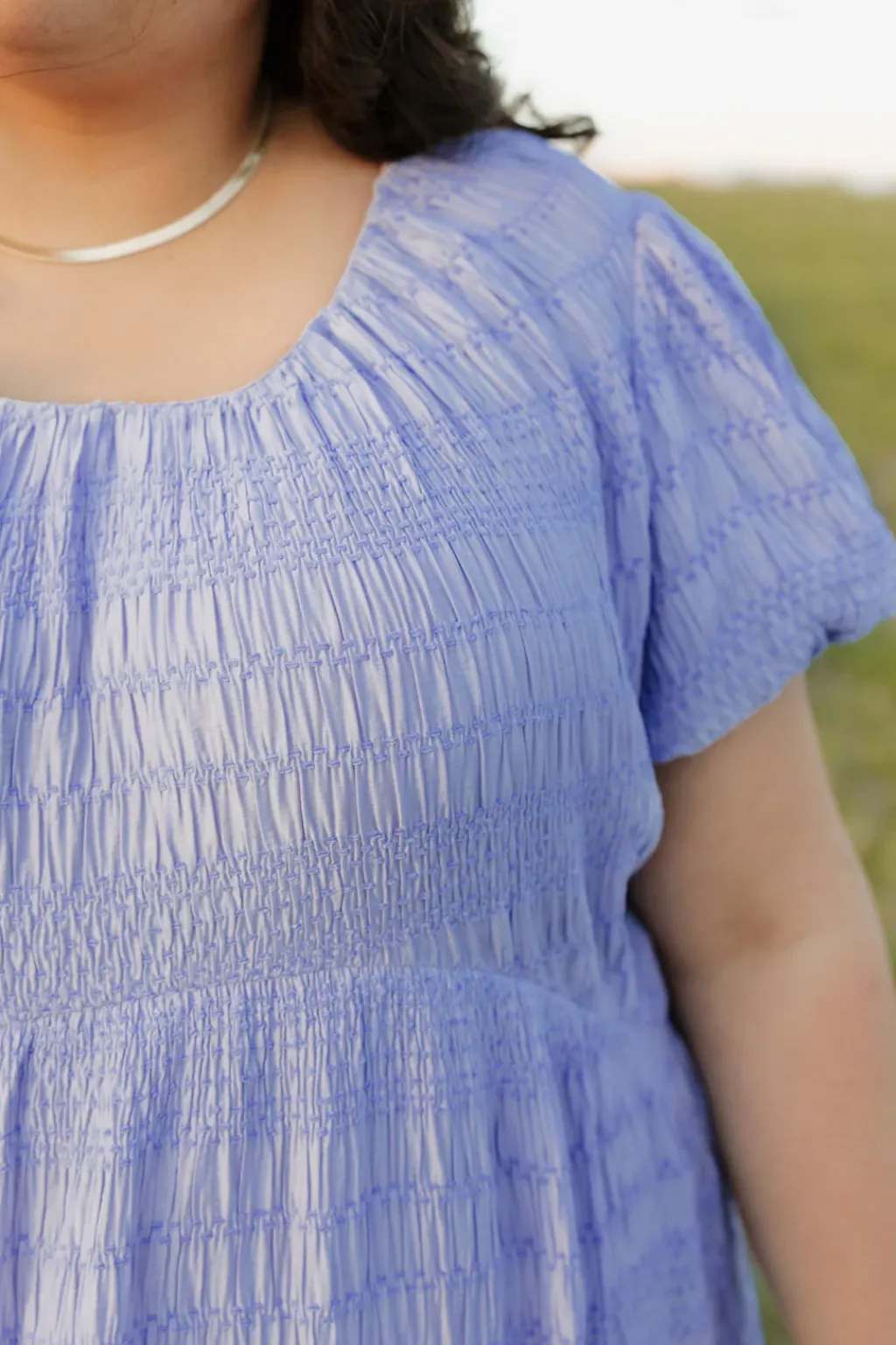 Dongguan Huoyoung Apparel Co Dresses|Midi Dresses<Carlie Dress-Cornflower Blue