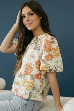 Skies Are Blue Tees<Cece Top-Sage Multi