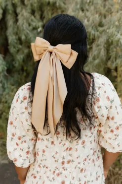 Ali Express Hair<Charmed Bow-Champagne
