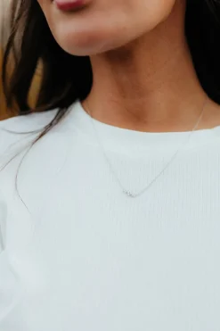 Ali Express Necklaces<Clover Sterling Silver Necklace-Silver