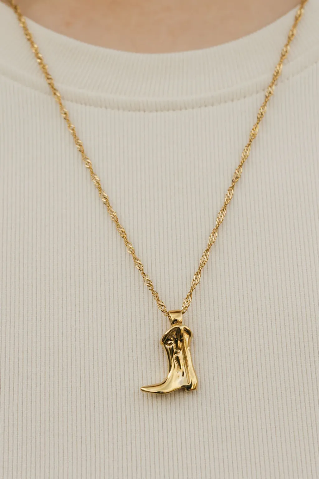 Ali Express Necklaces<Cowgirl Boot Necklace