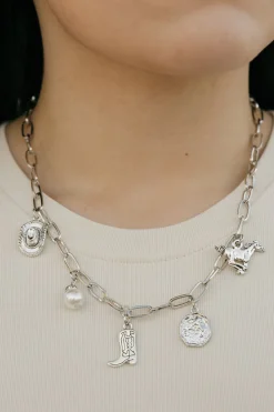 Ali Express Necklaces<Cowgirl Charm Necklace-