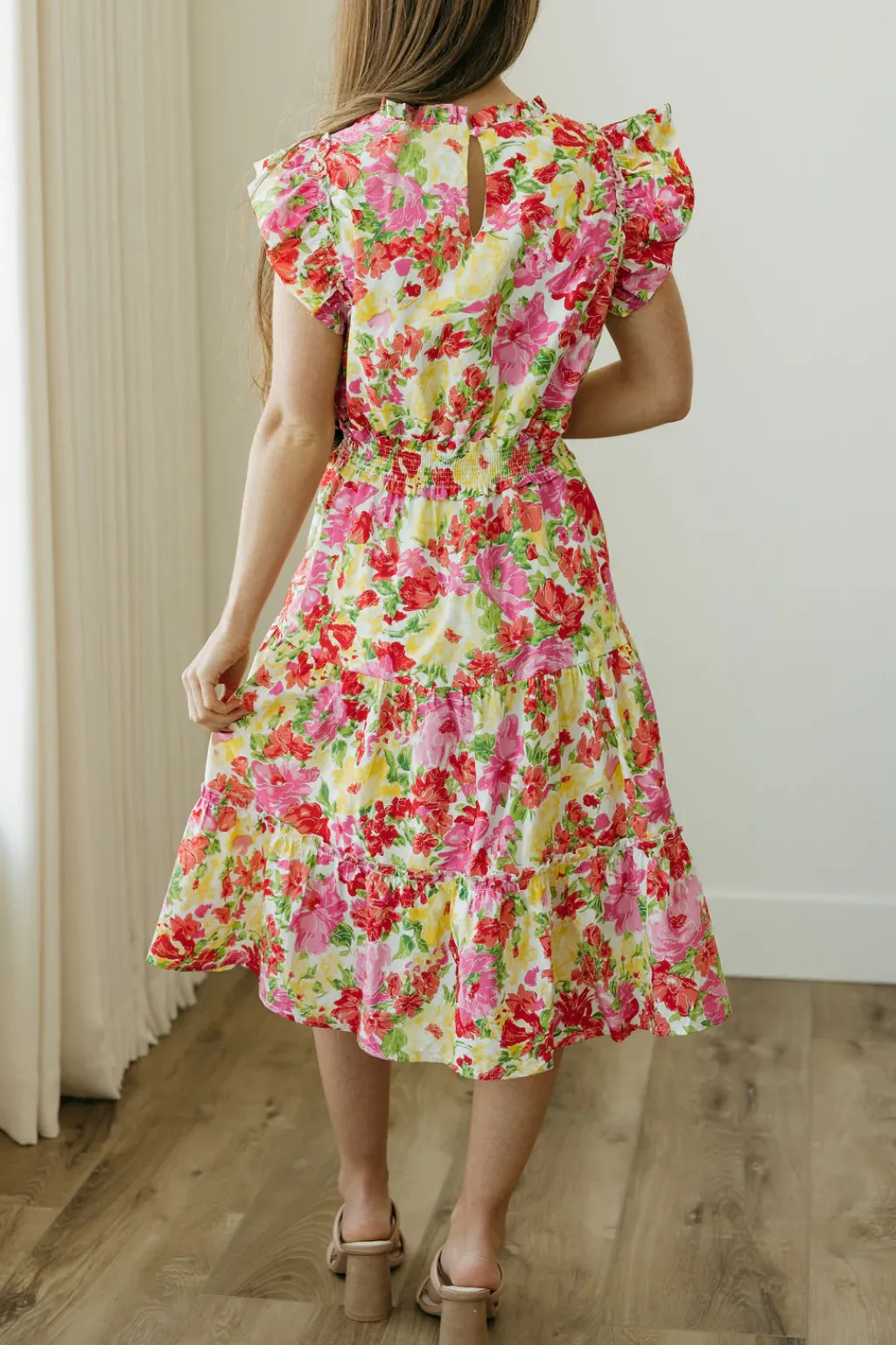 Hayden Knee-Length Dresses<Dallas Dress-Floral Multi