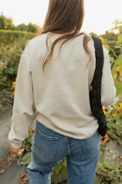 Shop Southern Belle Tops|Pullovers<Dancing Skeletons Pullover-Taupe