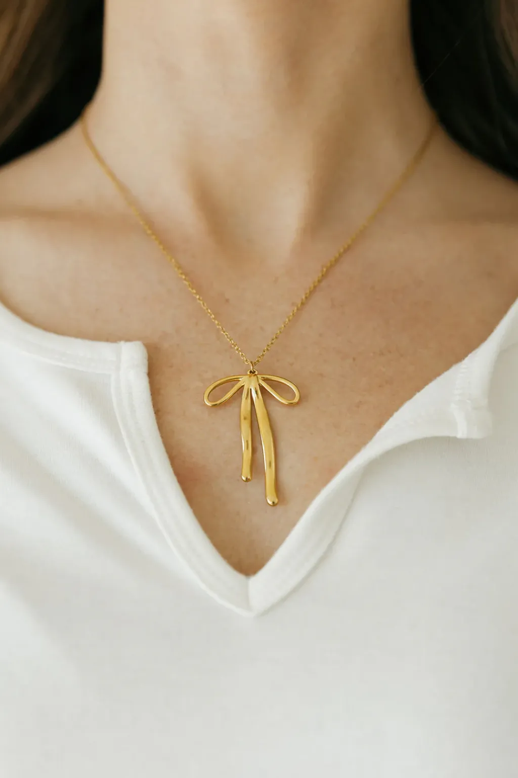 Ali Express Necklaces<Darling Bow Necklace-