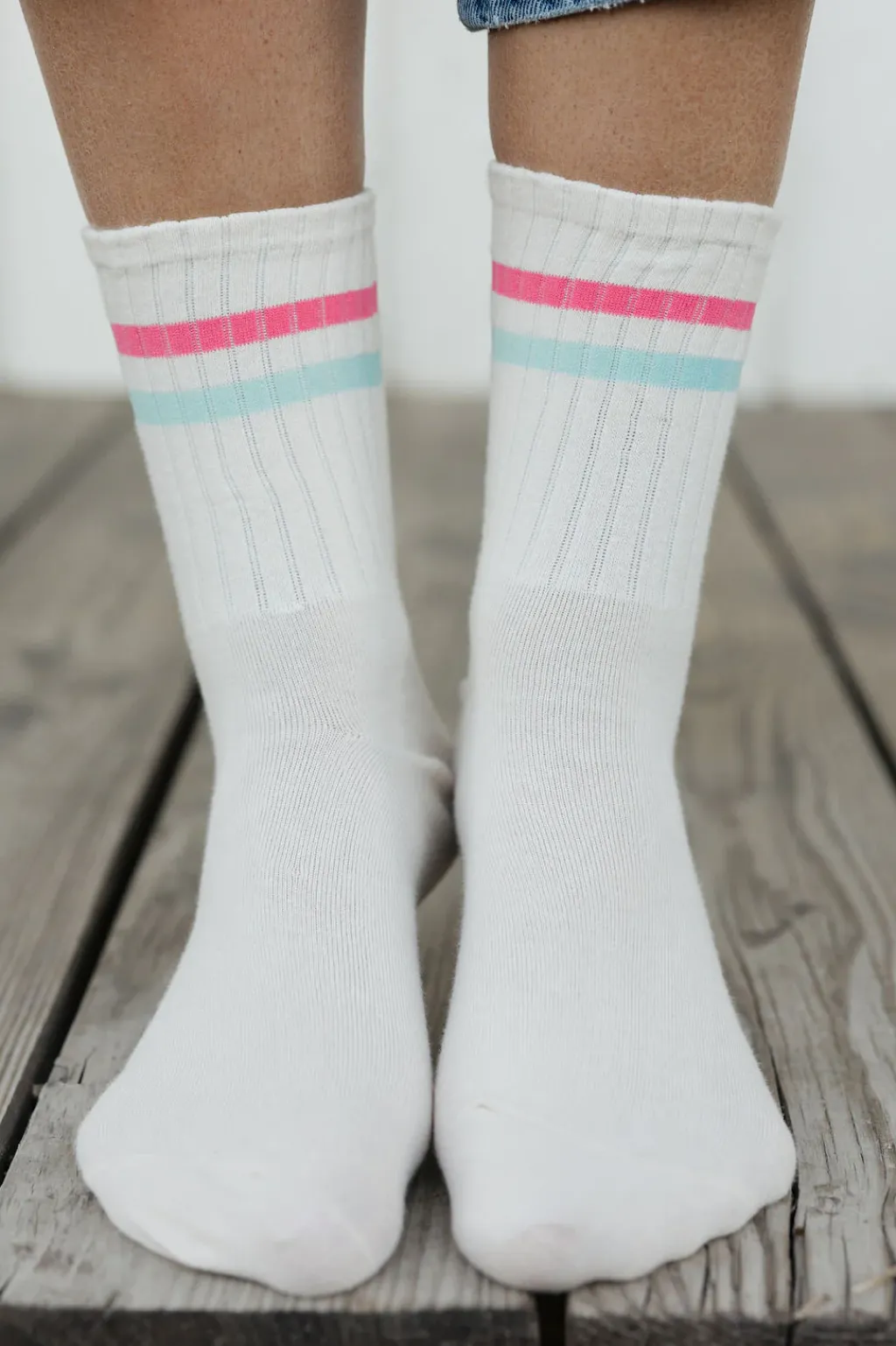 Ali Express Socks<Double Stripe Socks