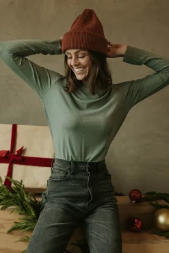 Dongguan Huoyoung Apparel Co Tops|Maternity Friendly<Element Top-Seafoam