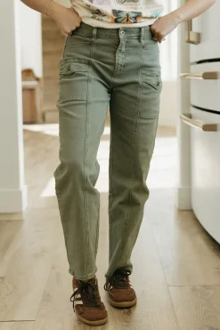 Mica Denim Bottoms|Denim<Elliott Pants-Hunter