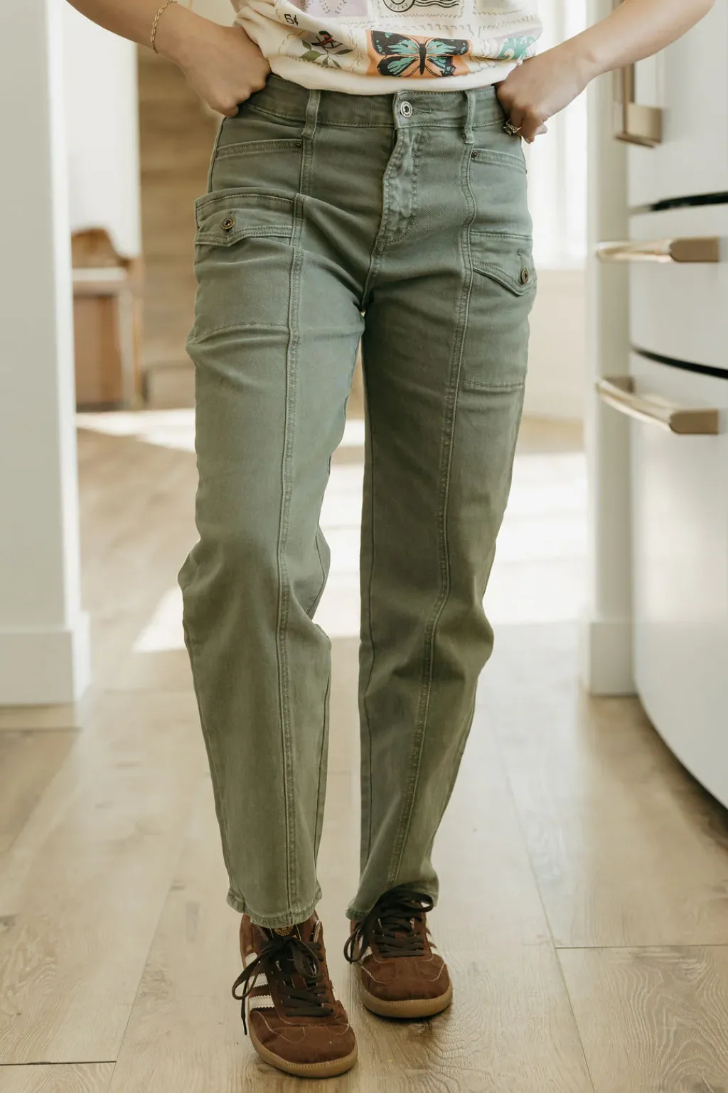 Mica Denim Bottoms|Denim<Elliott Pants-Hunter