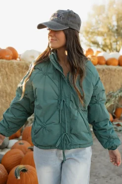 Polagram Coats / Jackets<Emery Jacket-Teal