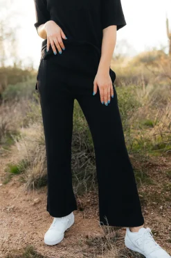 Dongguan Huoyoung Apparel Co Bottoms|Maternity Friendly<Essie Pants-Black