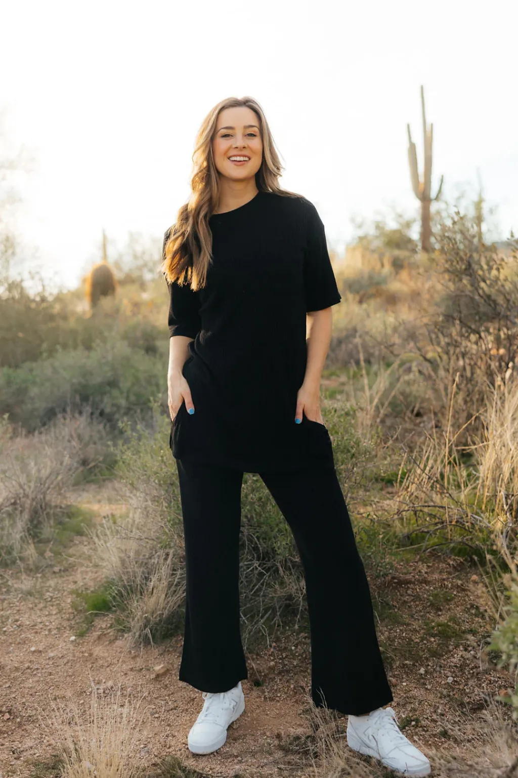 Dongguan Huoyoung Apparel Co Bottoms|Maternity Friendly<Essie Pants-Black
