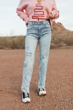 Risen Bottoms|Denim<Everleigh Denim-Medium