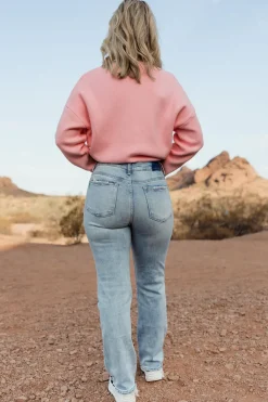 Risen Bottoms|Denim<Everleigh Denim-Medium