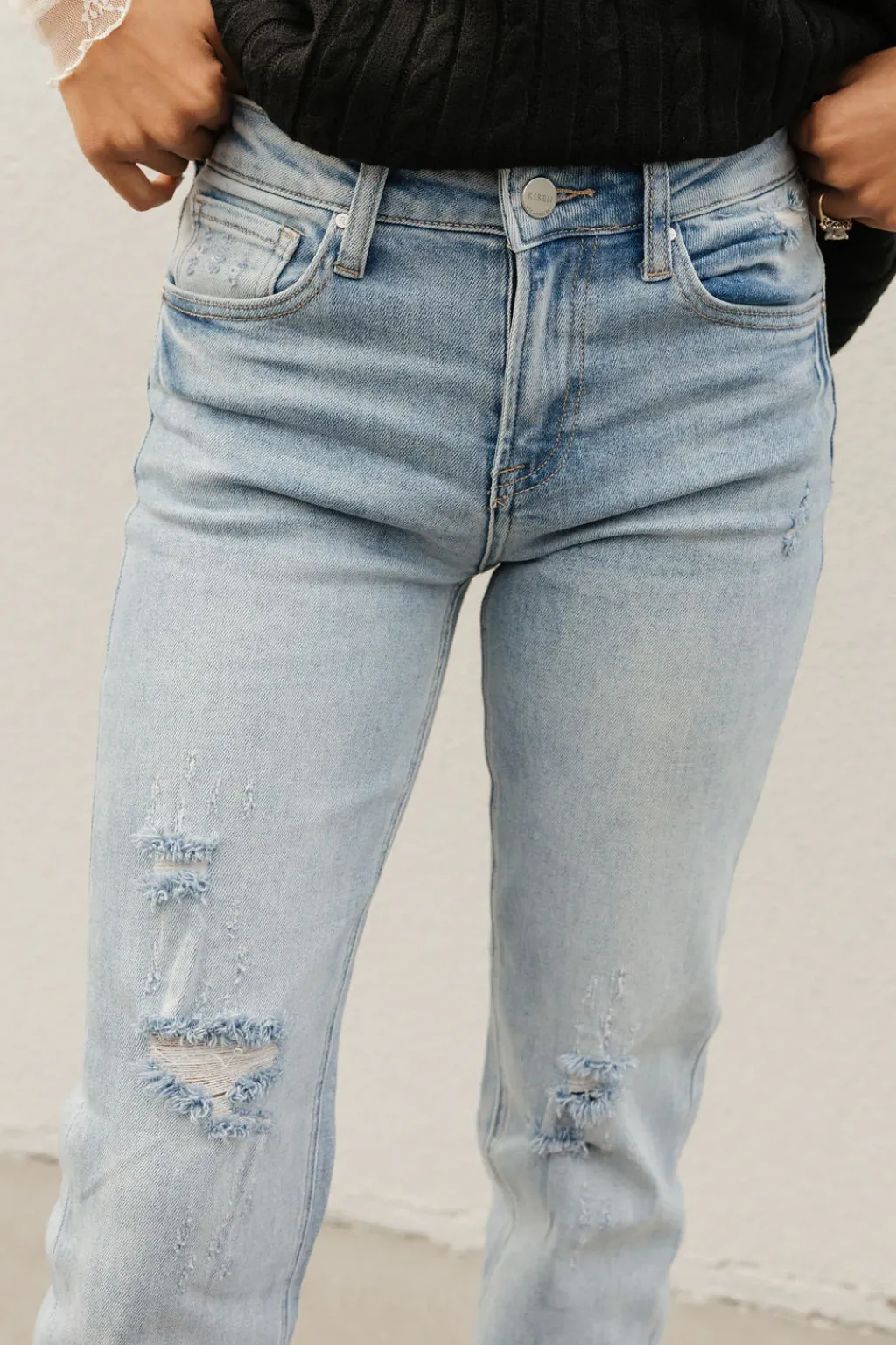 Risen Bottoms|Denim<Everleigh Denim-Medium