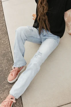 Risen Bottoms|Denim<Everleigh Denim-Medium