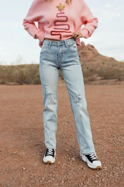 Risen Bottoms|Denim<Everleigh Denim-Medium