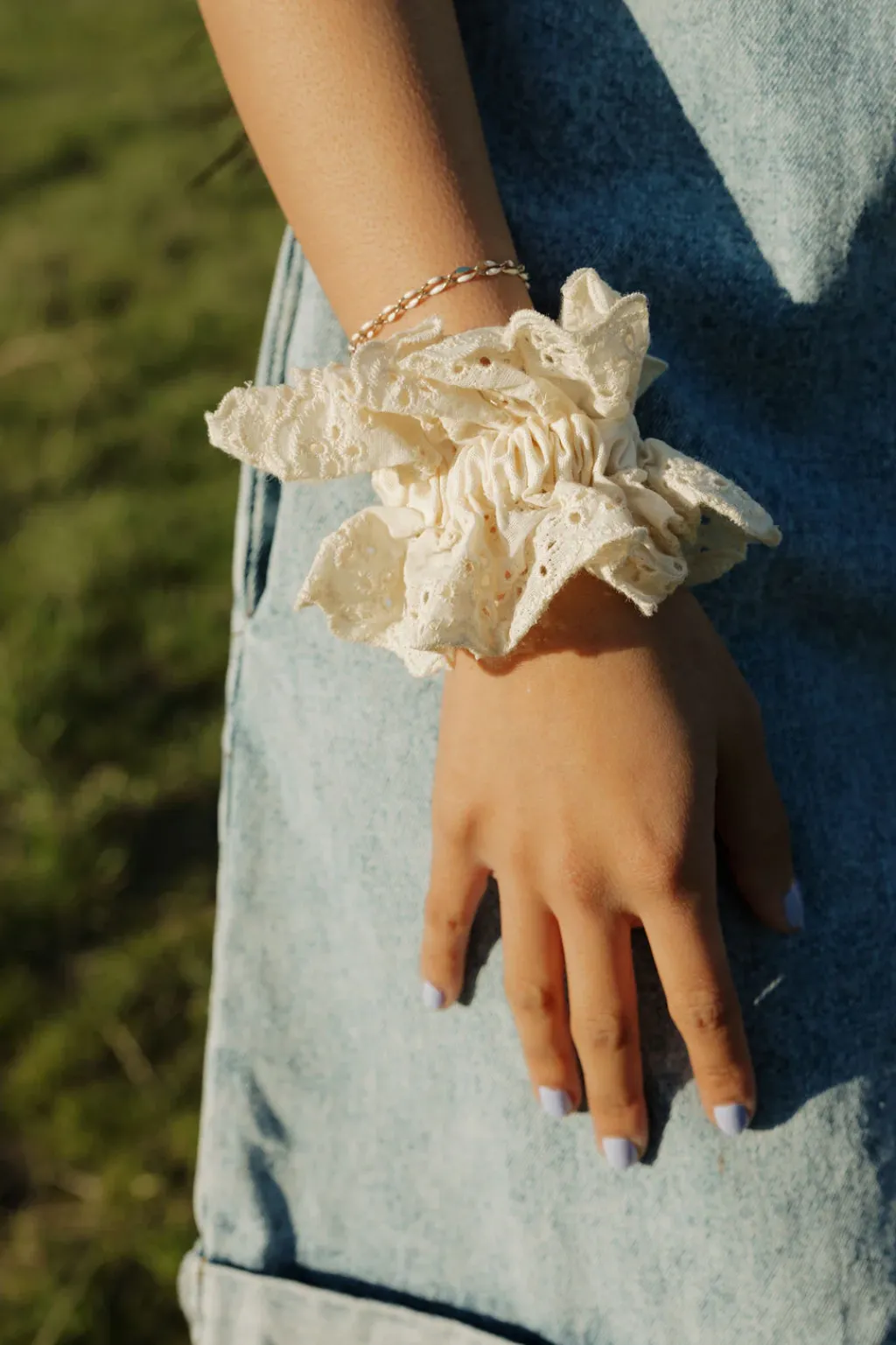 Ali Express Hair<Eyelet Scrunchie