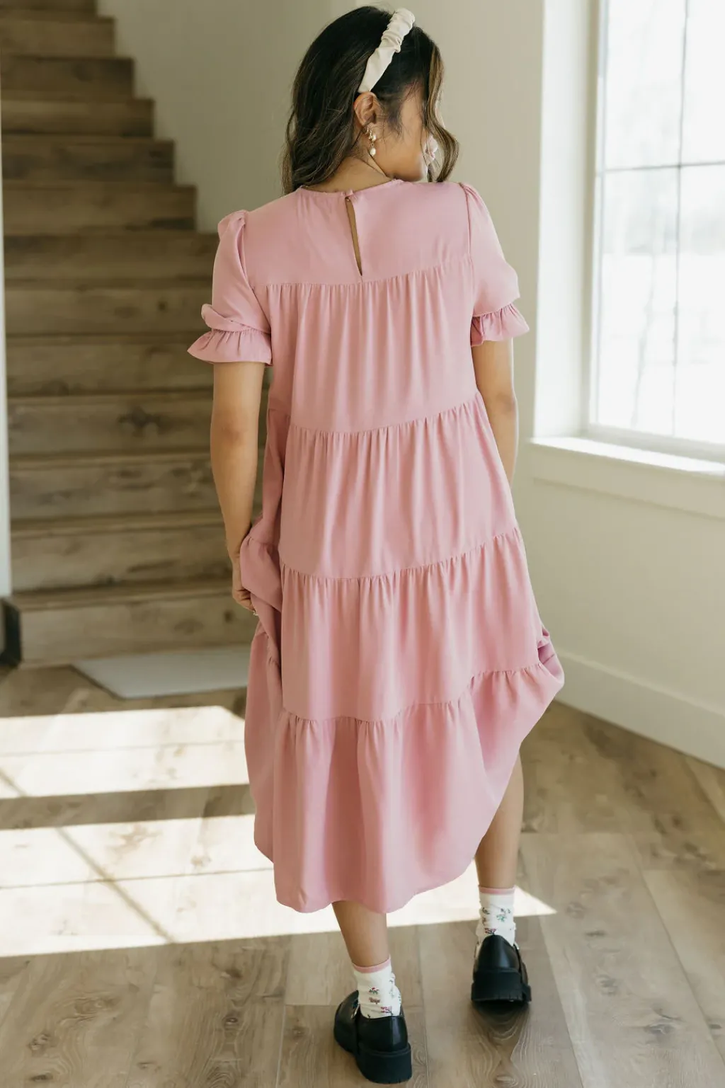 Dongguan Huoyoung Apparel Co Dresses|Maternity Friendly<Faith Dress-Rose