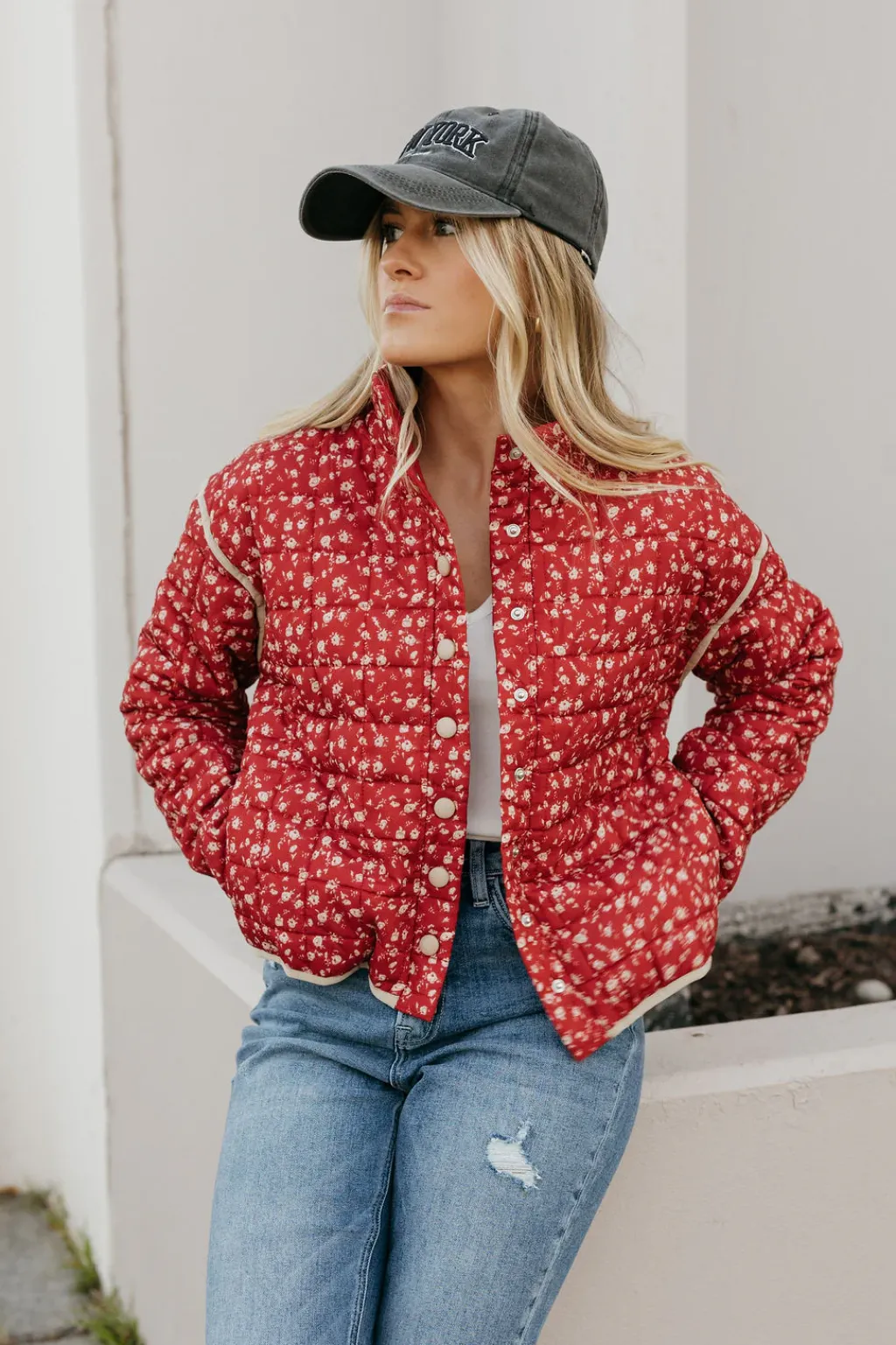 Polagram Coats / Jackets<Florene Quilted Jacket-Dark