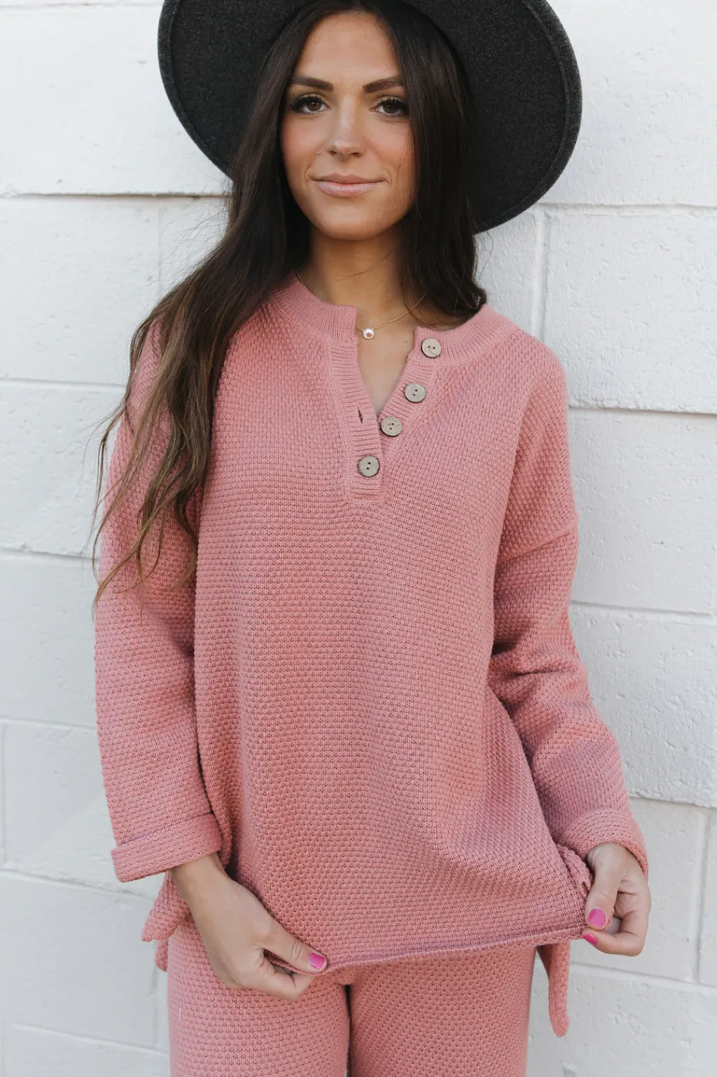 Free People Maternity Friendly|Nursing Friendly<Hailee Sweater Set-Rosie