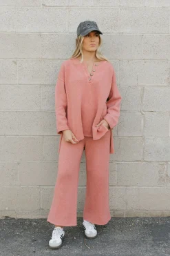 Free People Maternity Friendly|Nursing Friendly<Hailee Sweater Set-Rosie
