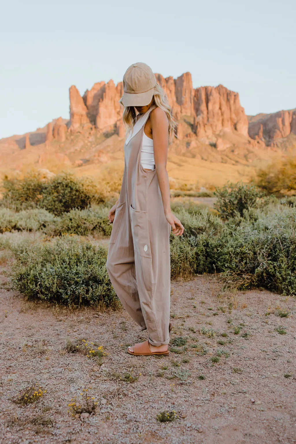 Free People Maternity Friendly|Overalls & Jumpsuits<Hot Shot Onesie-Mocha Latte