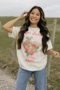 WKNDER Maternity Friendly|Tees<French Market Tee-Ivory